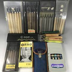 🌏🌏🌏彫刻刀 錐 まとめて６０本 大工道具 ハンドツール 工具 ...