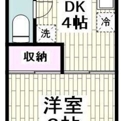 💞初月賃料無し・敷金ゼロ・礼金ゼロ・仲介手数料ゼロ💞エアコン、宅...