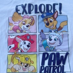 ♡パウパトロール長袖♡ 120㎝ (袖にシミ有り)の画像