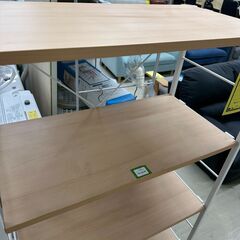 ジモティ来店特価!!　ラック　ナチュラル×ホワイト　　J-10185の画像