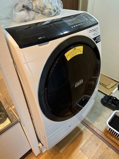 【受渡決定】ドラム式洗濯機　日立　2020年式