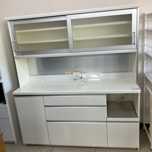 K2410-474 パモウナ　キッチンボード 2分割 キズ汚れ有り