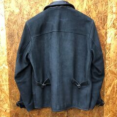 【871】レザージャケット テンダーロイン KSEVEN ブラック サイズXSの画像