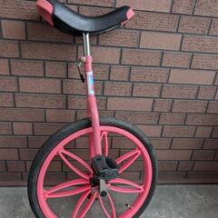 一輪車　20インチ　ピンク