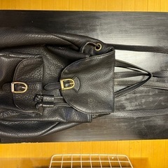 合皮のリュックの画像