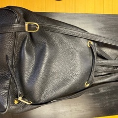 合皮のリュックの画像
