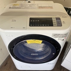 NO 564 ?福岡市内配送設置無料✨?  BD-NV110AL-W ドラム式洗濯乾燥機 ビッグドラム ホワイト [洗濯11.0kg /乾燥6.0kg /ヒートリサイクル乾燥 /左開き] 