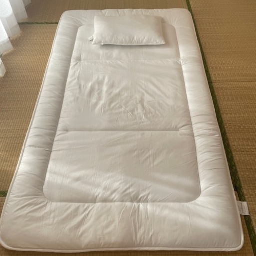 【決まりました】セミダブル 布団 まくらセット　カバー付き