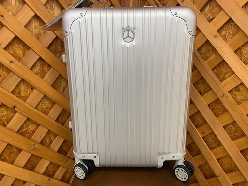 【愛品館 江戸川店】メルセデスベンツ オリジナルアルミスーツケース ID:107-050481-007