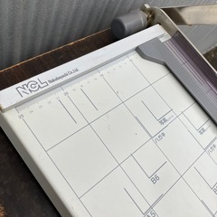 【お取引き中】ペーパーカッター 裁断機 紙切り ナカバヤシ Nakabayashi NCL　の画像