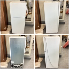 ハイアール ORIGINAL BASIC オリジナルベーシック ノンフロン冷凍冷蔵庫 OBBR-181A(W) ホワイト 2ドア 右開きタイプ 181L 横幅545mm たっぷり収納 大容量トップフリーザー 2022年製の画像