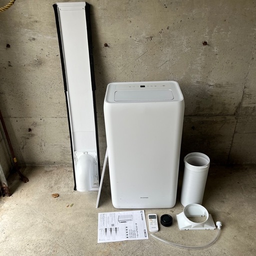 アイリスオーヤマ IRIS OHYAMA ポータブルクーラー 床置きエアコン 7畳～10畳 2.5/2.8kW IPA-2821G 2021年製 ルームエアコン