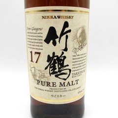 Nikka Whisky (ニッカウヰスキー) ウイスキー 竹鶴 17年 ピュアモルト