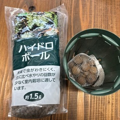 ハイドロボール、鉢