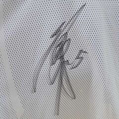 直筆サイ北海道日本ハムファイターズ レプリカユニフォーム 大田泰示 Lサイズ ホーム用 背番号5 日ハム  札幌市 清田区 平岡の画像