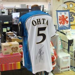 直筆サイ北海道日本ハムファイターズ レプリカユニフォーム 大田泰示 Lサイズ ホーム用 背番号5 日ハム  札幌市 清田区 平岡の画像