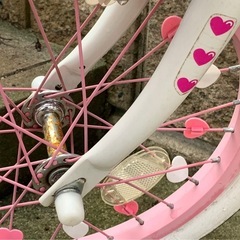 自転車　可愛い🩷ピンクの画像