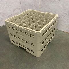 業務用 厨房 キッチン 食洗機用 洗浄ラック グラスラック トレーラック ② 3個セット N0409の画像