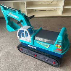 ユンボ　おもちゃ　コベルコの画像