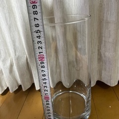 円柱水槽　花瓶　