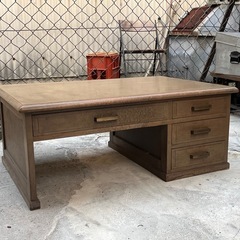昭和レトロ　木製　文机　古家具　机　座卓　ローテーブル