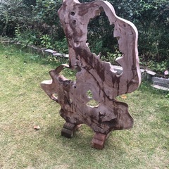 木のアート　オブジェ大きめのの画像