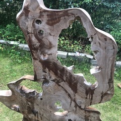 木のアート　オブジェ大きめのの画像