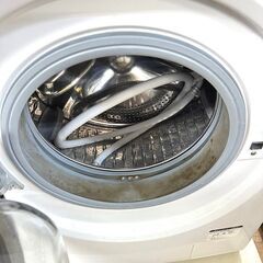 【訳アリ品】ヤマダ/YAMADA ドラム式洗濯機 YWM-YV60F1 6kg 2018年製 家電の画像