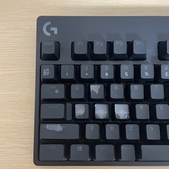 logicool PRO テンキーレス ゲーミングキーボードの画像