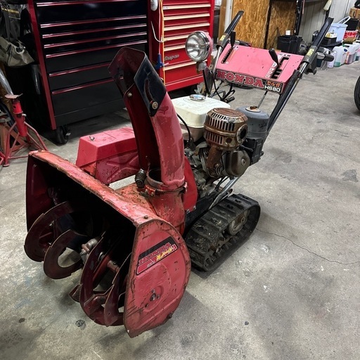 【秋田発】HS80 ホンダ 除雪機 ホンダ除雪機  軽量・小型高性能エンジン搭載の家庭用除雪機「ホンダ スノーラHS80