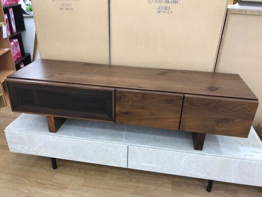 ★ジモティ割あり★ 筑波産商 テレビ台 ブラウン H41×W151×D43 クリーニング済み KJ6551