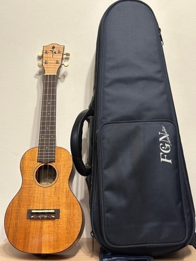 【限定品】フジゲン　ウクレレ　FUS-TCケース付き