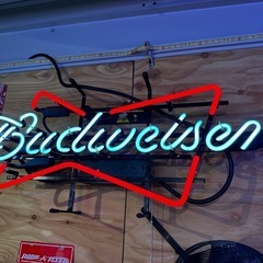 バドワイザー　ネオンサイン