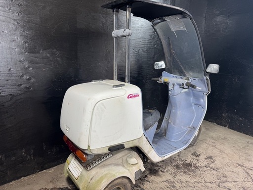 ★支払い総額4.2万円★関東圏内即日配送可能！始動動画もあります♪ ホンダ　ジャイロキャノピー　TA02 人気車種！雨の日も安心♪