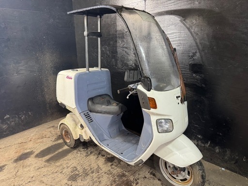 ★支払い総額4.2万円★関東圏内即日配送可能！始動動画もあります♪ ホンダ　ジャイロキャノピー　TA02 人気車種！雨の日も安心♪