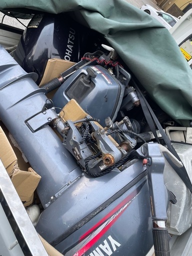 ヤマハ9.9馬力船外機整備済み