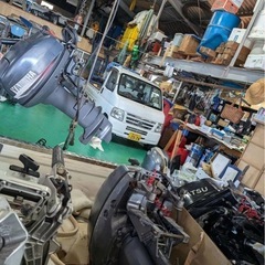 ヤマハ9.9馬力船外機整備済みの画像