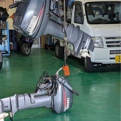 ヤマハ9.9馬力船外機整備済みの画像