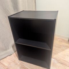 カラーボックス二段