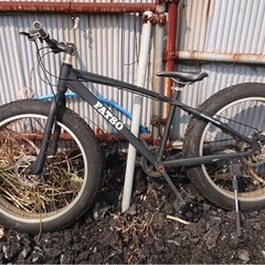 ママチャリとファットバイク　2台での画像