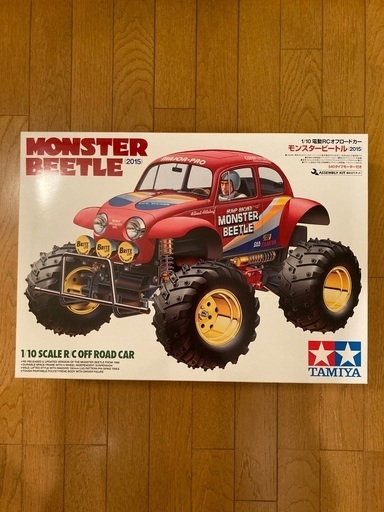【新品 未組立て】 タミヤ 1/10電動RC モンスタービートル