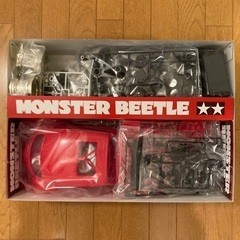 【新品 未組立て】 タミヤ 1/10電動RC モンスタービートルの画像