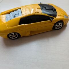 車の３Dパズル　ランボルギーニ　黄色の画像