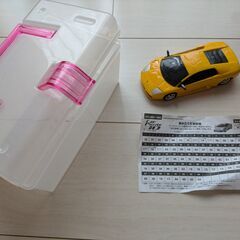 車の３Dパズル　ランボルギーニ　黄色の画像