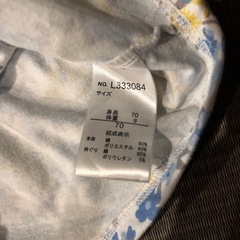 ロンパース サイズ70の画像