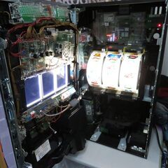 パチスロ実機 Reゼロから始める異世界生活 A6 エミリアパネル リゼロ コイン不要機付き スロット機 クレカ決済可能|江別市のリサイクルショップドロップの画像