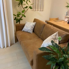 ３人掛けソファ　レザーテックス　COMFORM  