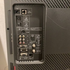 SHARP AQUOS LC-40AE6 40型&スピーカ付テレビ台の画像