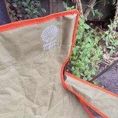 10/27まで！BBQバーベキュー　5点セット　キャンプ　キャンピング グリーンステージチェア　コンロ　炭の画像