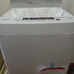 未使用　全自動洗濯機　4.5kg　hisense　hw-k45e